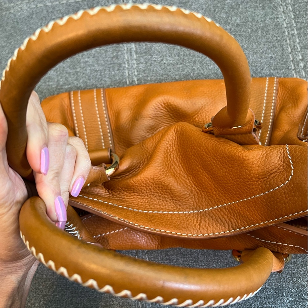 Authentic Celine Brown Leather Bag - Picture 9 of 9